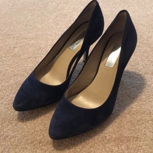 Navy blue INC pumps